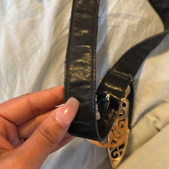 Black and gold vintage crossbody bag - Picture 9 of 9